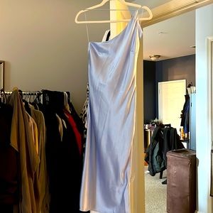 Ever Worn mixed strap satin dress